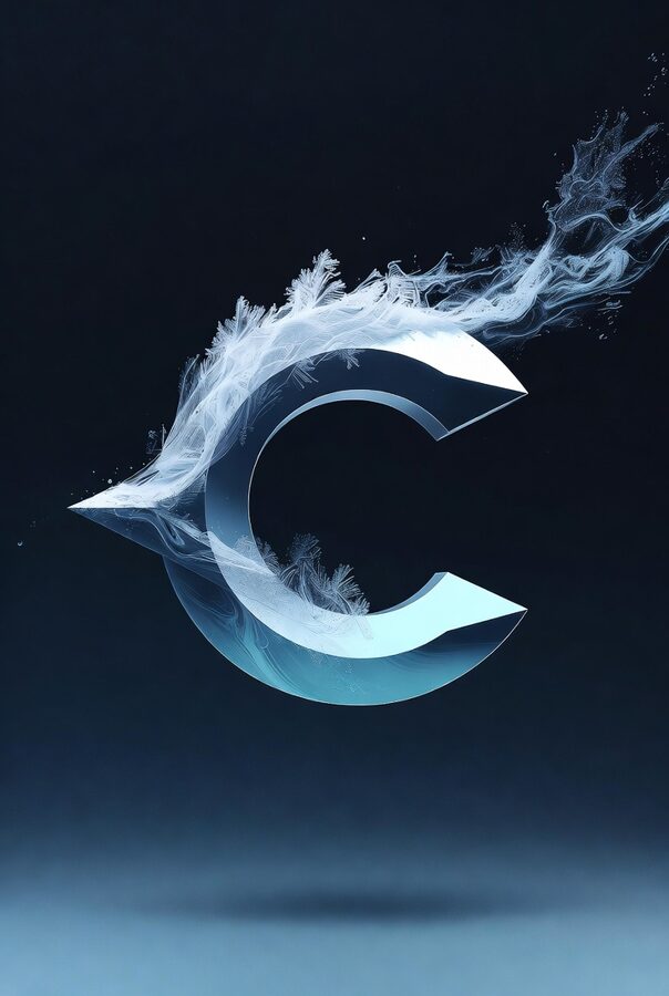CØLD MEDIA frosted C logo